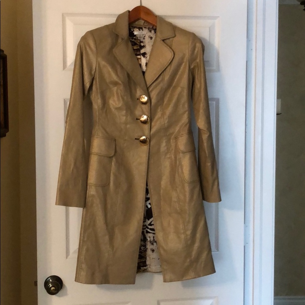 Cache thin trench coat